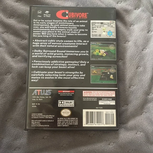 Cubivore GameCube game - Picture 2 of 4